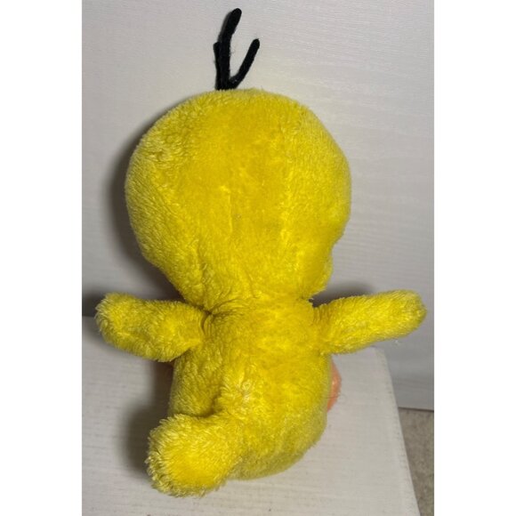 Vtg Tweety Bird Plush Yellow Orange Stuffed Toy Looney Tunes 11" Tall No tag - Picture 3 of 8